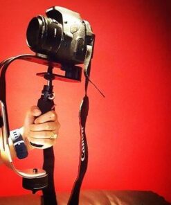 The Official Roxant Pro Video Camera Stabilizer Limited Edition (Midnight Black) with Low Profile Handle for GoPro, Smartphone, Canon, Nikon - or Any Camera up to 2.1 lbs. - Comes with Phone Clamp. 39 41aBPnghrZL