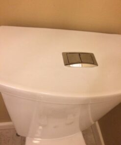 American Standard 2886218.020 H2Option Two-Piece Toilet, Elongated Front, Chair Height, Dual Flush, White, 0.92 - 1.28 gpf Tank + Bowl 35 41aakWBNLBL