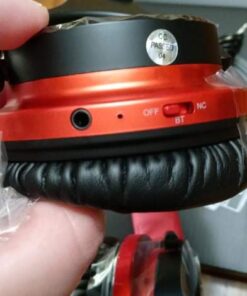 MOVSSOU E7 Active Noise Cancelling Headphones Bluetooth Headphones Wireless Headphones Over Ear with Microphone Deep Bass, Comfortable Protein Earpads, 30 Hours Playtime for Travel/Work, Black 40 41acNQNO44L