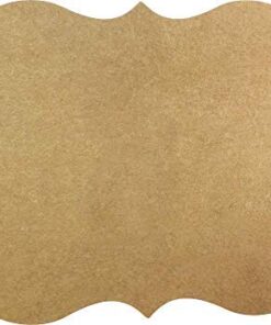 Christmas Gift Tags, 100 2” x 3” Custom Stickers for DIY Labeling (Kraft Brown) Natural Kraft 15 41agI7 djwL