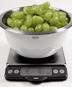 OXO Good Grips 11 Pound Food Scale with Pull-Out Display, Stainless Steel 1 45 41agiSPrMfL