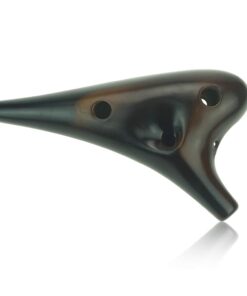 Alternative view of "Forest Whisper" 12 Hole Ocarina Classic Straw Fire Masterpiece Collectible, Alto C Ceramic Ocarina - Highly Recommended Christmas Gift Idea by OcarinaWind Music Instrument Shop Owner