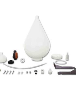 FASTFERMENT - FFT FastFerment Conical Fermenter 7.9 Gallon HomeBrew Kit BPA Free Food grade Primary Carboy Fermenter: Beer Brewing, Wine Fermentation or a Hard Cider brewing kit. Wall mount included 18 41awyHsexL