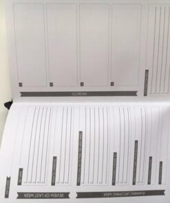 Panda Planner Undated Daily Planner - 90 Day Organization - Goals, Gratitude & Focus - Bonus Weekly & Monthly Agenda - Black - Hardcover Classic 50 41axw 141WL