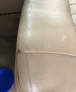 Furniture Leather Max MEGA Kit/Leather Restorer / 8 Oz Refinish 2 Oz Conditioner / 4 Oz Top Coat/Black and White 1 Oz Color Changer/Sponge (Leather Repair Kit) (Dark Brown) 85 41b2zDAEzuL