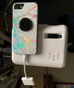 Mini Projector, CLOKOWE 2023 Upgraded Portable Projector with 9000 Lux and Full HD 1080P, Movie Projector Compatible with iOS/Android Phone/Tablet/Laptop/PC/TV Stick/Box/USB Drive/DVD/Game Console 44 41b3vpo2jL