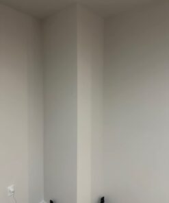 Perlegear Corner TV Wall Mount for Most 26-60 inch TVs up to 99 lbs, Full Motion Corner TV Mount with Dual Articulating Arms, Corner TV Bracket with Swivel Tilt Extension, Max VESA 400x400mm, PGCMF4 45 41bInsep0L