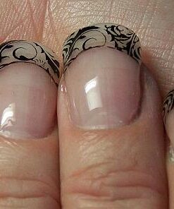 Konad Nail Art Stamping Polish, Black Pearl 26 41bRE7lqBzL