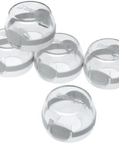Safety 1st Clear View Stove Knob Covers, 2X5-Pack