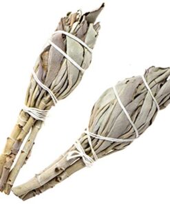 Premium Starter Kit with Rose Dish, Palo Santo, California White Sage, and Hand Poured Beeswax Votive 13 41bZF5rgB7L