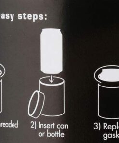 Ozark Trail 12 Ounce Double Wall Can Cooler Cup, Silver Top - 2 Pack 11 41bjgBOwNwL