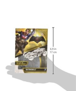 Metal Earth Puzzle 3D Batmobile Batman Vs Superman, Batmóvil. Rompecabezas De Metal De Batman. Maquetas para Construir para Adultos Nivel Desafiante De 8.5 X 5 X 2.1 Cm 8 41bk6CF1kL