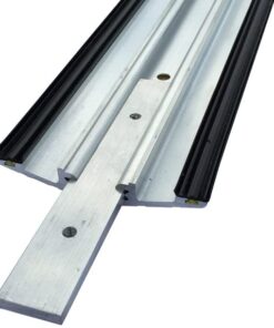 ½" High Commercial Door Aluminum Threshold Seal Kit 10'2" Length | Full Kit Fixings Included | GaraDry 10'2” 12 41c w0VQDwL