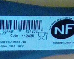 Matfer Bourgeat Exoglass® High Temperature Pelton Slotted Spatula, Professional Fish Turner, Safe for Nonstick Pans, Grey 20 41c5sBfVKgL