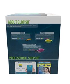 GloFish Aquarium Fish Tank Kits, Includes Fish Tank Decorations and LED Lighting, Tetra Filter and Water Conditioner 5-gallon crescent kit 25 41cM7HPfgDL