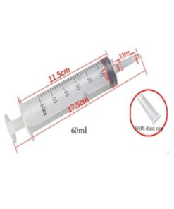 Med Chalet EXELint Disposable Syringe, Sterile Single Pack, 50 ml to 60 ml Medical Grade Catheter Tip, J1 1 16 41cTqIIDEKL