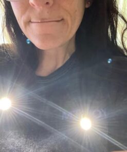 Gritin LED Neck Reading Light,Book Light for Reading in Bed-Eye Caring 3 Colors,Dimmable Brightness,Bendable Arms,80+Hrs Runtime,Neck Round Design,Comfortable&Lightweight for Reading,Crafting,Knitting Black 34 41cYXxm8IZL