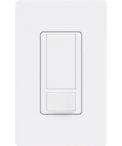 Lutron Maestro Motion Sensor Switch | 2 Amp, Single Pole | MS-OPS2-WH | White 1 Pack 33 41cdAO 3MBL
