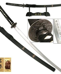 Last Samurai Japanese Sword-Katana Honor Comes with Free Stand Sword Of Honor 29 41cl570yUcL