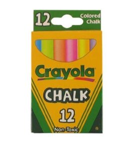 Alternative view of Crayola Non-Toxic White Chalk(12 ct box)and Colored Chalk(12 ct box) Bundle