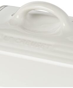 Le Creuset Stoneware European Butter Dish, White 11 41coXhui3aL