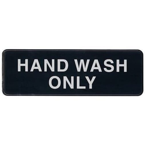 Hand Wash Only Sign Hand Wash Only