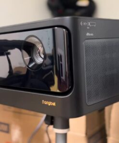 Dangbei Mars Pro 4K Projector, DLP Projector with Android 4GB+128G, 2x10W HiFi Speakers, Auto Focus, Keystone HDR10 Home Theater 47 41dCs0RXQxL