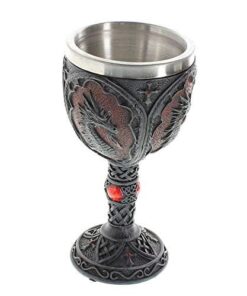 Dragon Crest Royal Dragon Goblet, 1 Count (Pack of 1), Multicolor 23 41dHb4ulAfL