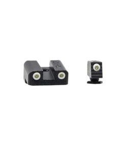 TRUGLO Tritium Handgun Sight | High-Visible Front & Rear Night Sights with Daylight White Dots & Low-Light Tritium Dots, Compatible with Glock Handguns Glock 42, 43 24 41dQcuHcA2L