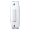 Broan-NuTone PB7LWH Doorbell Kit, Lighted Rectangular Pushbutton for Home, 1" x 1" x 1", White 12 41dhGKXijML