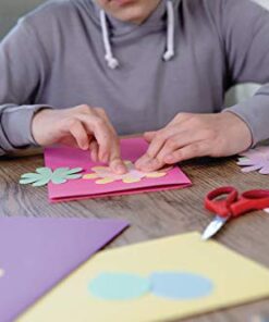 Pacon Card Stock, Colorful Jumbo Assortment, 10 Colors, 8-1/2" x 11", 250 Sheets Assorted 16 41dkuDstp3L