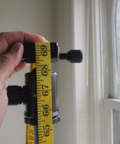 Neewer Carbon Fiber 66 inches/168 centimeters Camera Tripod Monopod with 360 Degree Ball Head,1/4 inch Quick Shoe Plate,Bag for DSLR Camera,Video Camcorder,Load up to 26.5 pounds/12 kilograms 147 41dlXzghgTL