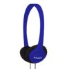 Koss KPH7B Portable On-Ear Headphone with Adjustable Headband - Blue 22 41dqCAU7kpL