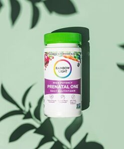 Rainbow Light Prenatal Daily Duo Multivitamin Kit, With Prenatal One Daily Multivitamin and Prenatal DHA Omega-3 Fish Oil for Mom's Health and Baby's Development Support, 30 Count 36 41dtWXLzGL