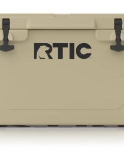 RTIC 45 qt Hard Cooler Insulated Portable Ice Chest Box for Beach, Drink, Beverage, Camping, Picnic, Fishing, Boat, Barbecue Tan 45 Quart 31 41ePQGqVZL