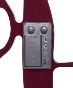 Cecilio Solid Wood Electric/Silent Violin with Ebony Fittings - 4/4 Full Size - Metallic Red Mahogany 4/4-size 26 41eUBoUgsIL