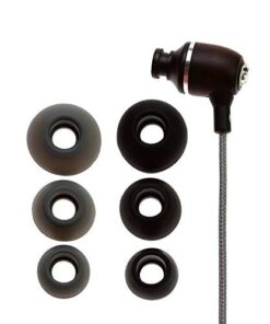 Symphonized Bling Premium Genuine Wood in-Ear Noise-isolating Headphones with Mic and Nylon Cable (Gray) Gray 14 41eUMrboWLL