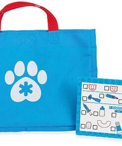 Melissa & Doug Examine and Treat Pet Vet Play Set (24 pcs) - Kids Veterinary Play Set, Veterinarian Kit For Kids, STEAM Toy, Pretend Play Doctor Set For Kids Ages 3+ 30 41eV1QioIQL