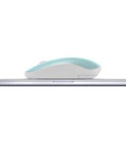 FD Wireless Mouse, V8 2.4G Optical Silent Cordless Mouse with USB Receiver and Manual, Slim Portable Travel Computer Mice for Laptop Desktop PC MacBook Chromebook, Mint Green 25 41efc3BZvKL