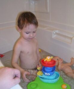 Yookidoo Baby Bath Toy (7 Piece Set) - Stack N' Spray Bathtub Fountain - Magical Spray Fountain for Bathtime Fun 24 41emOwR5b2L