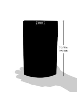 CoffeeVac 1LB – Patented Airtight Container | Multi-use Vacuum container works as smell proof containers for ground coffee and coffee bean containers. White cap and body 16 41enth5PCLL 2