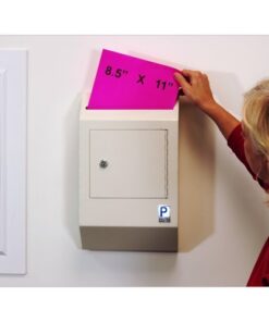 Protex Drop Box Security Lock Box (WDB-110),Heavy duty,Piano hinge, Secure suggestions, ballots, mail, money, rent checks and more off-white 7 41fOvmBvf4L