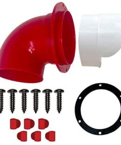 Alternative view of RentACoop DIY Large 2-Port Chicken Feeder Kit - Includes Ports, Rain Hoods, and Hardware - Suitable for Bantam Chickens, Turkeys, Ducks, Peafowl, and Other Poultry - 2 Pack