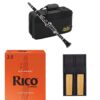 Jean Paul USA CL-300 Student Clarinet with Rico Reeds and Reed Guard Modern 10 41fbSBrv39L