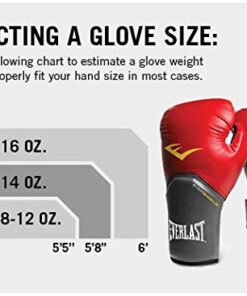 Everlast 16 Oz Boxing Glove Black (1200015) 22 41fpojAGkqL