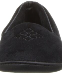 Dearfoams Women's 745 Mule 11-12 Black 8 41fufMTyK4L