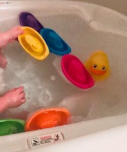 Munchkin® Little Boat Train Baby and Toddler Bath Toy, 6 Piece Set 42 41fxVL4PxGL