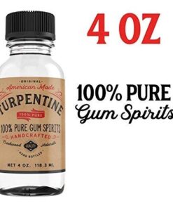 100% Natural Pure Gum Spirits of Turpentine 4 Ounce Bottle 18 41gORHKbSiL
