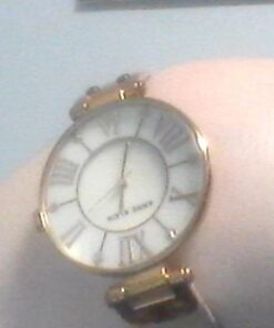 Anne Klein Women's 10/9918RGLP Rose Gold-Tone Watch with Leather Band 25 41gXGj8isFL