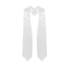 Endea Graduation Stole - Plain Color, Unisex, 62" Graduation Sash White 29 41gaMjfQNfL
